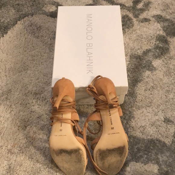 Manolo Blahnik Criss Cross sandal - Picture 4 of 6